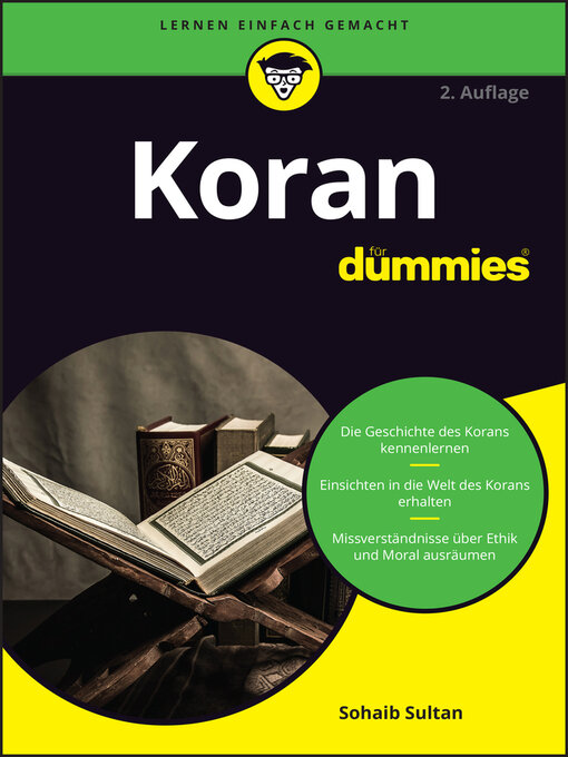 Titeldetails für Koran für Dummies nach Sohaib Sultan - Verfügbar